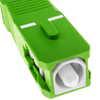 Fiber Optic Patch Cord SC/APC to SC/APC Simplex Single Mode 9/125 15m