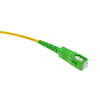 Fiber Optic Patch Cord LC/PC to SC/APC Simplex Single Mode 9/125 15m