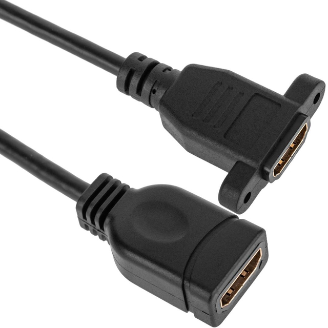 HDMI 1.4 Type A Female to A Female for Panel Cable 0.5m