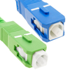 Fiber Optic Patch Cord SC/PC to SC/APC Simplex Single Mode 9/125 1m