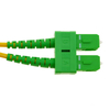 Fiber Optic Patch Cord SC/APC to SC/APC Duplex Single Mode 9/125 10m