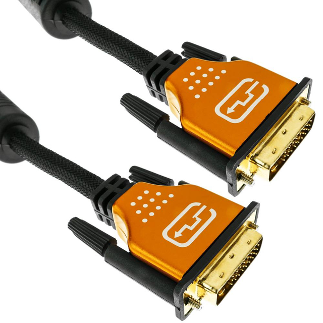 Super DVI-D Male to Male Dual Link Cable 25m