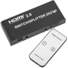 HDMI 2x2 Matrix Selector and Multiplier with 2 Inputs and 2 Outputs