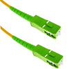 Fiber Optic Patch Cord SC/APC to SC/APC Simplex Single Mode 9/125 15m