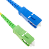 Fiber Optic Patch Cord SC/PC to SC/APC Simplex Single Mode 9/125 1m